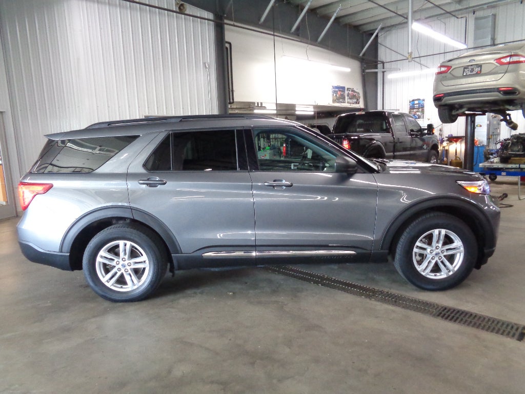 Used 2023 Ford Explorer XLT with VIN 1FMSK8DH0PGA26659 for sale in Luverne, Minnesota